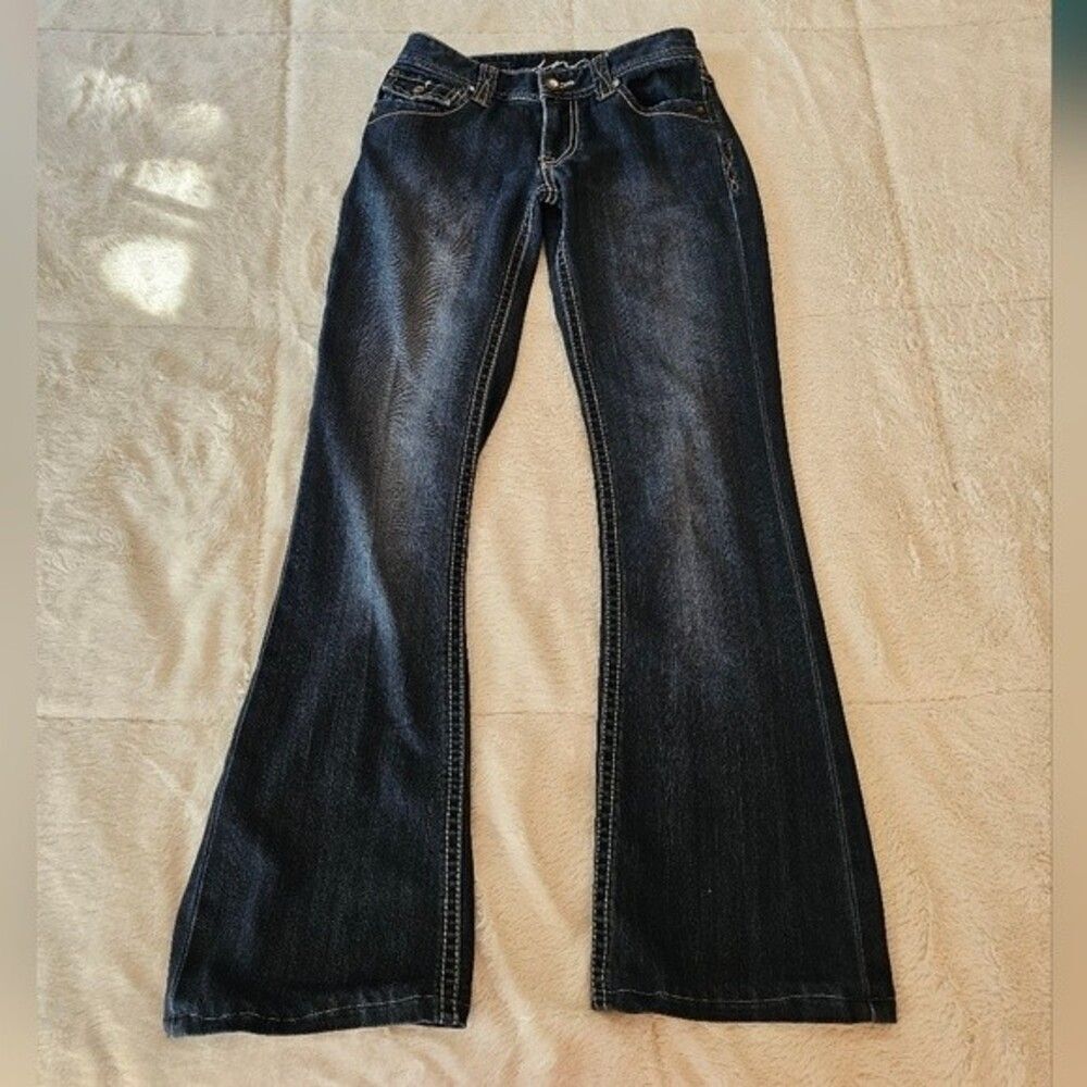 INC International Concepts Denim Curvy Boot Leg, Size 0 Excellent Condition!